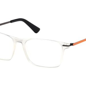 Diesel Transparent Rectangular Full Rim Frames for Men - DL5316 55 026